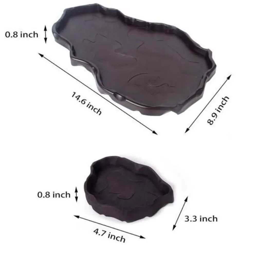 Reptile Food and Water Bowl Set